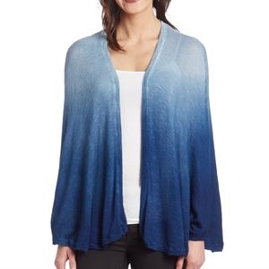 LOLLY Ink Ombré Blue Zhara Cardigan Size S